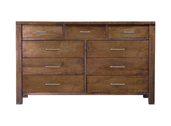 Cottonwood 9 Drawer Dresser w/ Wasatch Bronze Drawer Pulls