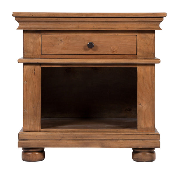 Gallatin 1 Drawer Night Stand / Vintage Finish (as shown)