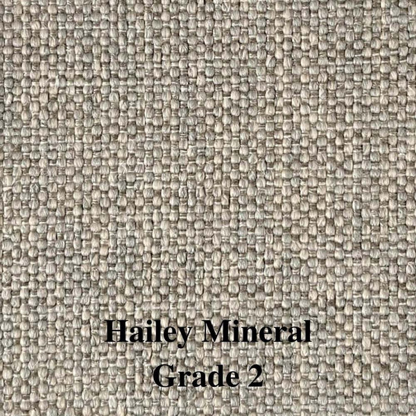 Cottonwood Upholstered Queen Bed / High Foot Board / W/ Nailhead Trim