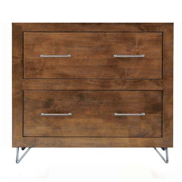 Millcreek 2 Drawer Bachelor Chest w/ Plinth Base