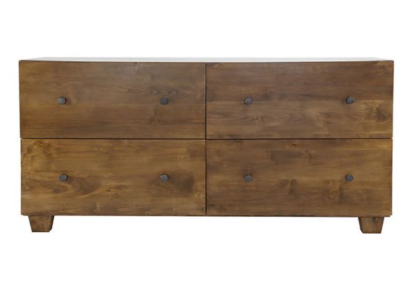 Prescott 4 Drawer Dresser w/ Tapered Leg Base